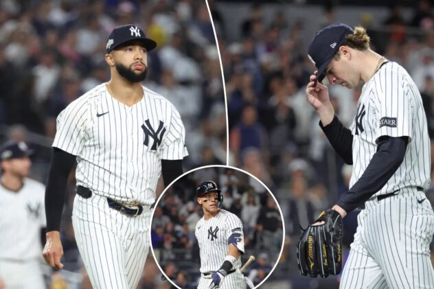 Yankees’ season comes to bitter end with lifeless ALDS Game 4 dud