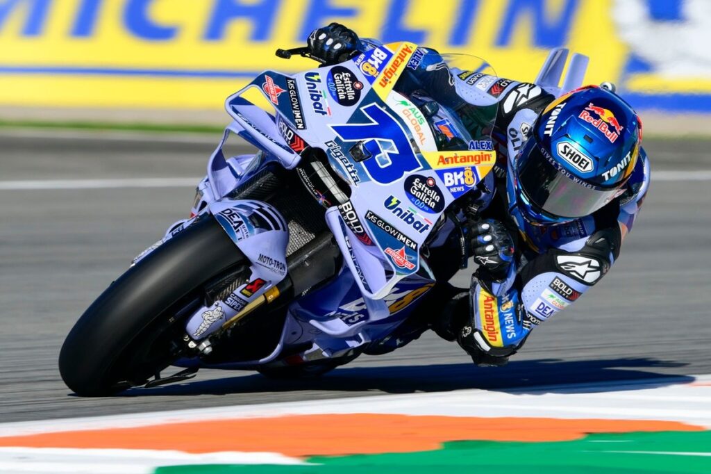 Alex Marquez tests GP25 aero package in Valencia MotoGP finale
