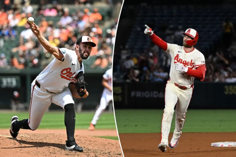 Angels acquire pitcher Grayson Rodriguez for outfielder Taylor Ward in trade with Orioles
