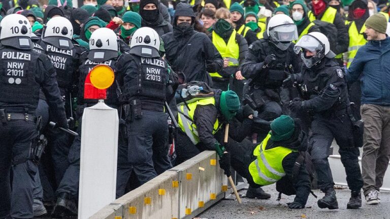 Antifa agitation turns violent in Germany, bolstering Trump administration's foreign terror label