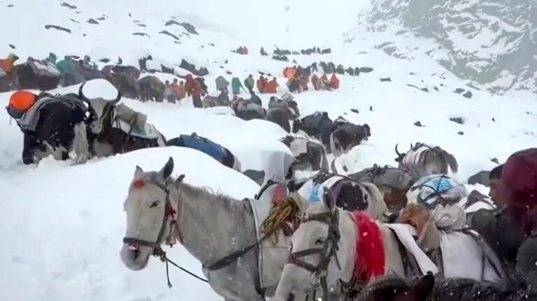 Avalanche in Nepal kills 7 climbers on Mount Yalung Ri