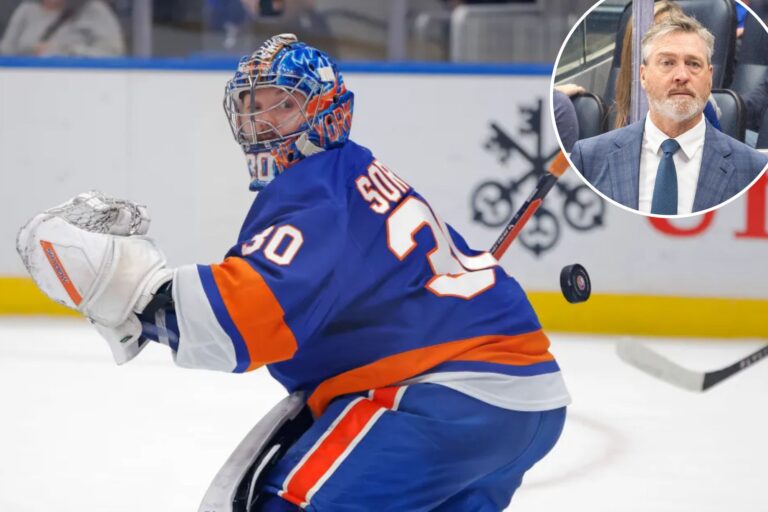 Ilya Sorokin goes to Patrick Roy for advice as shootout struggles mount