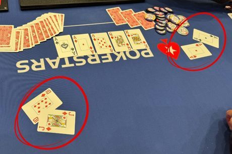 Insane Poker Hand as Ausmus' Royal Flush Cracks Quad Aces