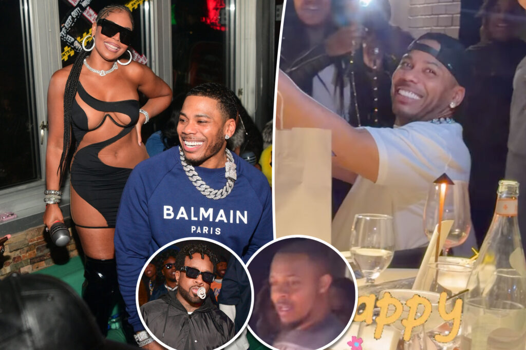 Inside Ashanti’s private 51st birthday bash for husband Nelly with surprise guests Jermaine Durpi and Bow Wow