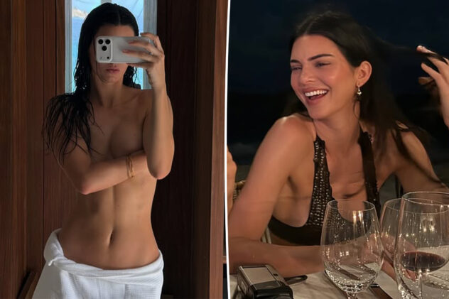 Kendall Jenner ditches her clothes on the beach in jaw-dropping 30th birthday photos