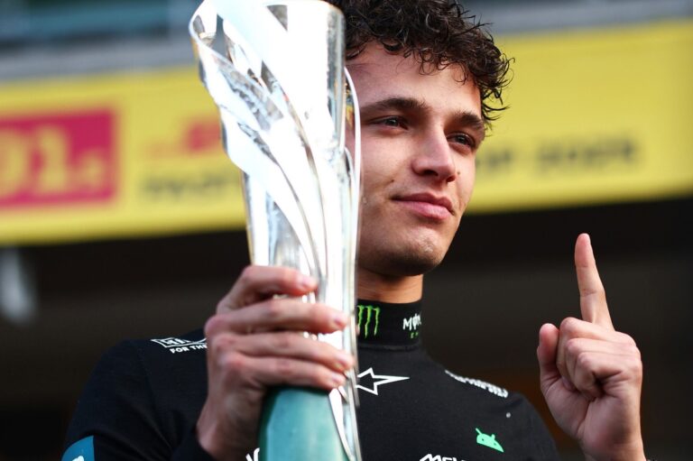 Lando Norris: "Leading the F1 2025 championship doesn't mean anything"