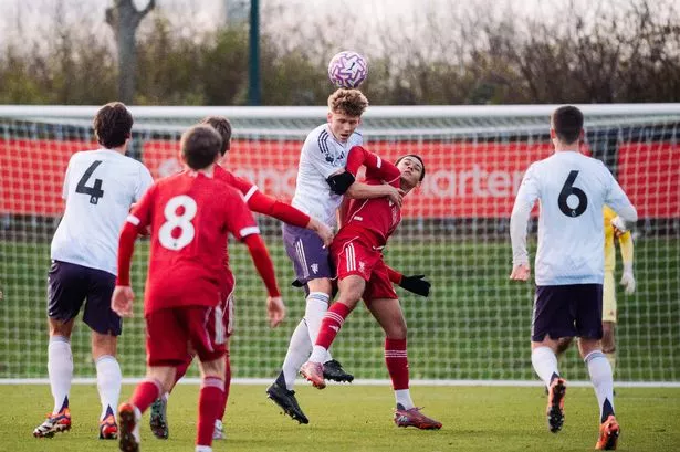 Liverpool U18s suffers bruising defeat as JJ Gabriel inspires Man Utd to 7-0 victory