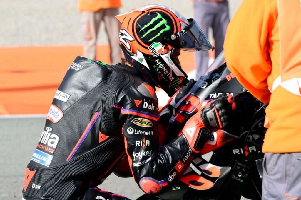 Marco Bezzecchi explains Aprilia 'proposal' after Valencia GP victory