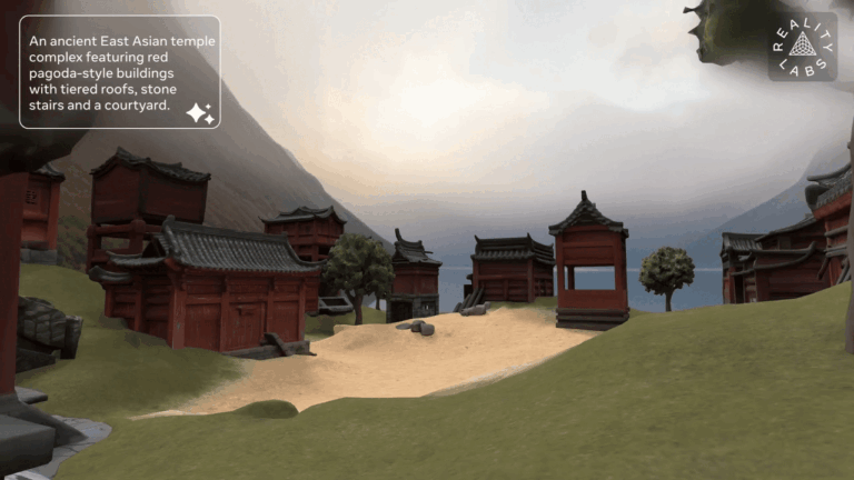 Meta's WorldGen AI-Generates Trimesh 3D Worlds From Text Prompts