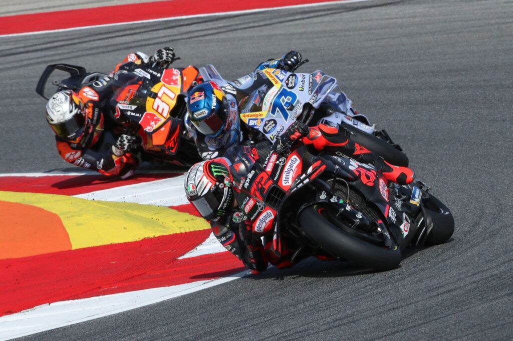 MotoGP Portuguese GP: Marco Bezzecchi powers to Portimao victory