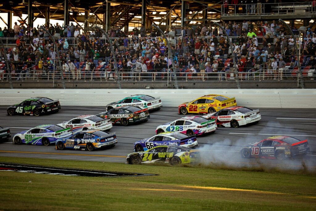 NASCAR's TV ratings average for 2025 are in