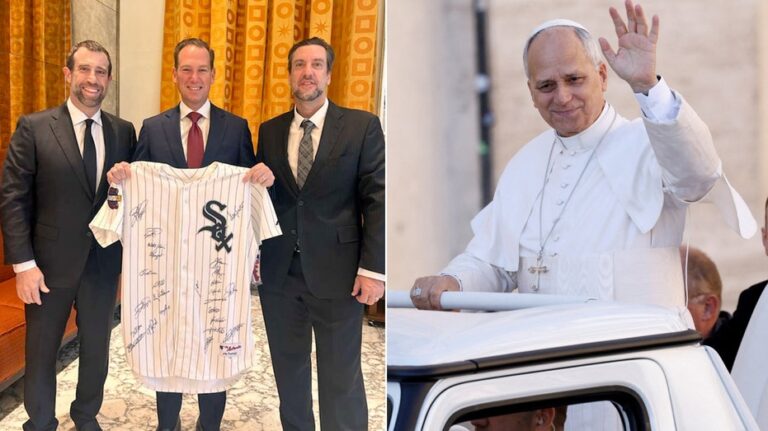 Pope Leo XIV receives invite to throw out first pitch at White Sox new stadium