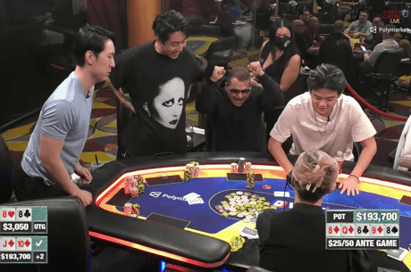 Quads Lose to Straight Flush for Six-Figure Pot and No Bad Beat Jackpot Bailout