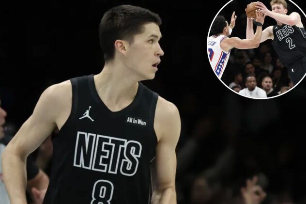 Rookies Egor Demin, Danny Wolf two bright spots in Nets’ defeat