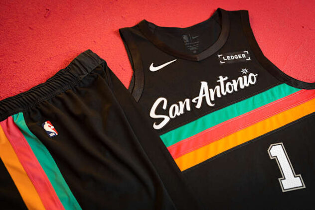 San Antonio Spurs unveil City Edition uniforms, new court with Fiesta-themed colors