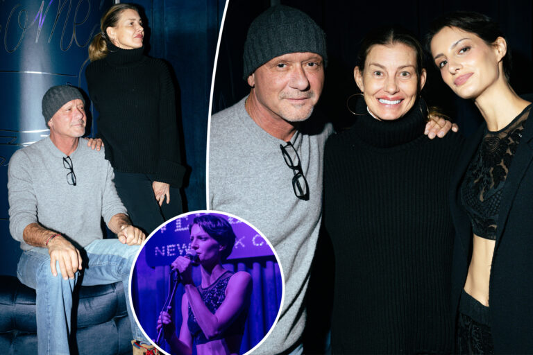 Tim McGraw and wife Faith Hill step out for rare public outing to support nepo baby daughter
