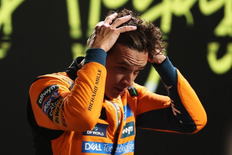 Zak Brown reveals FIA is “looking at” McLaren’s Las Vegas DSQs after “draconian” punishment