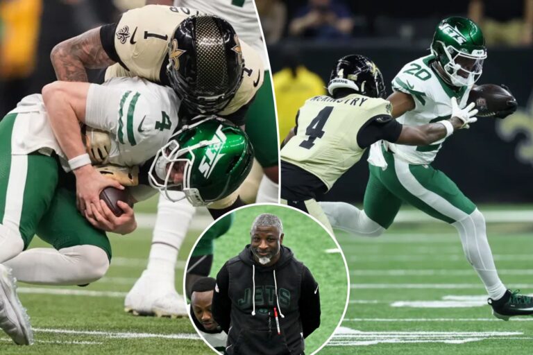 Aaron Glenn wanted to coach a team that Jets fans could be proud of — they’re still waiting