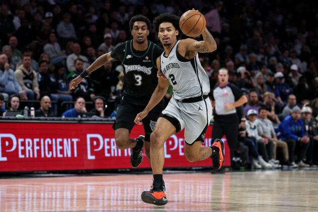 Big night from the bench isn’t enough to save the Spurs in Minnesota