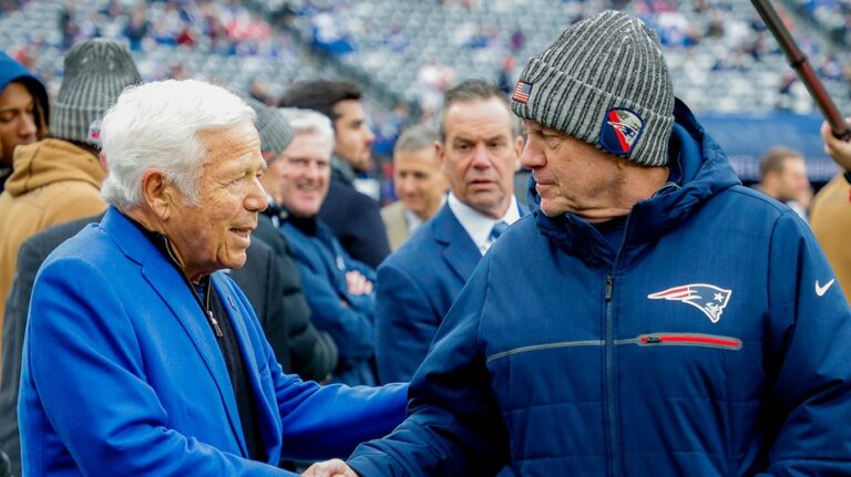 Bill Belichick, Robert Kraft among 5 finalists for Pro Football Hall of Fame