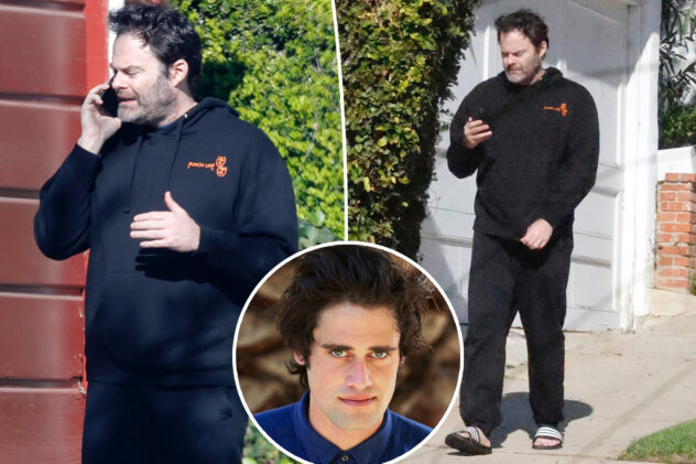 Bill Hader looks strained in first photos since tense chat with Nick Reiner hours before murders