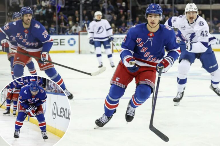 Braden Schneider set to get first chance at taking over Adam Fox’s Rangers spot
