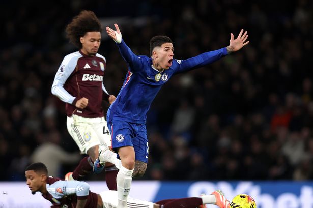 Chelsea trio lose it in Aston Villa defeat as star shoved to floor in furious bust-up