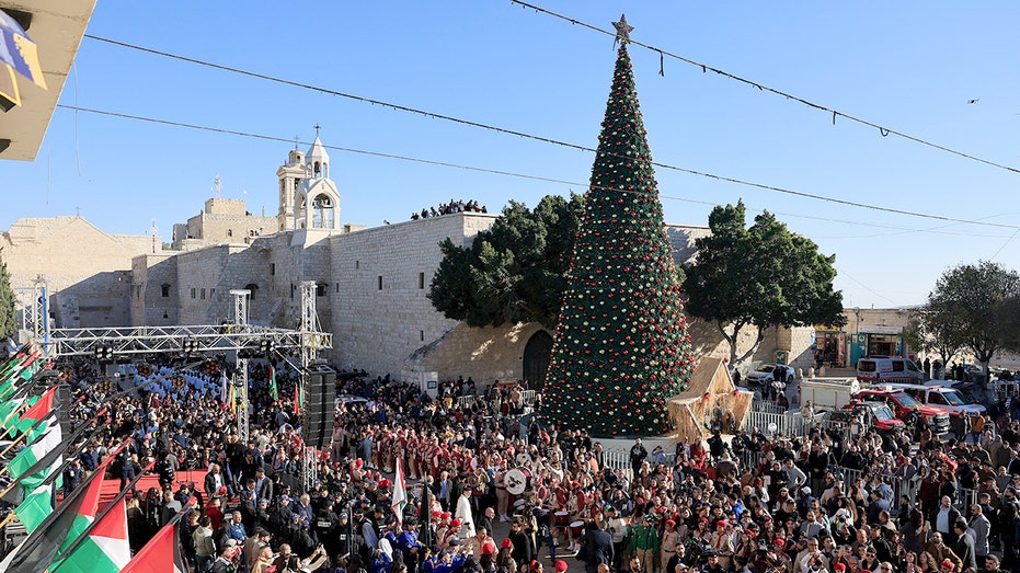Christmas spirit returns to Jesus' birthplace after more than two years of war