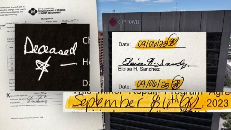 City of San Antonio housing administrator signed for dead homeowner; other employees altered records, audit finds