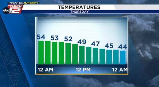 Damp and cold until the weekend