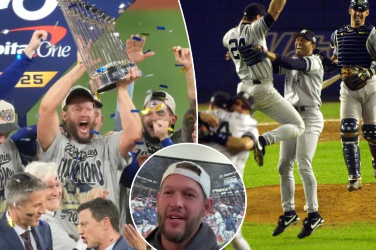Dodgers legend Clayton Kershaw compares LA’s dynasty to Yankees: ‘Good for baseball’