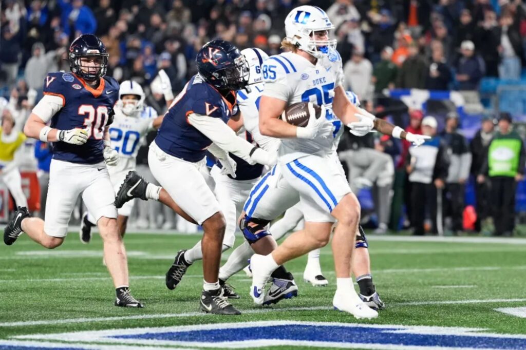 Duke’s OT win over Virginia in ACC championship opens door for James Madison to gain CFP spot