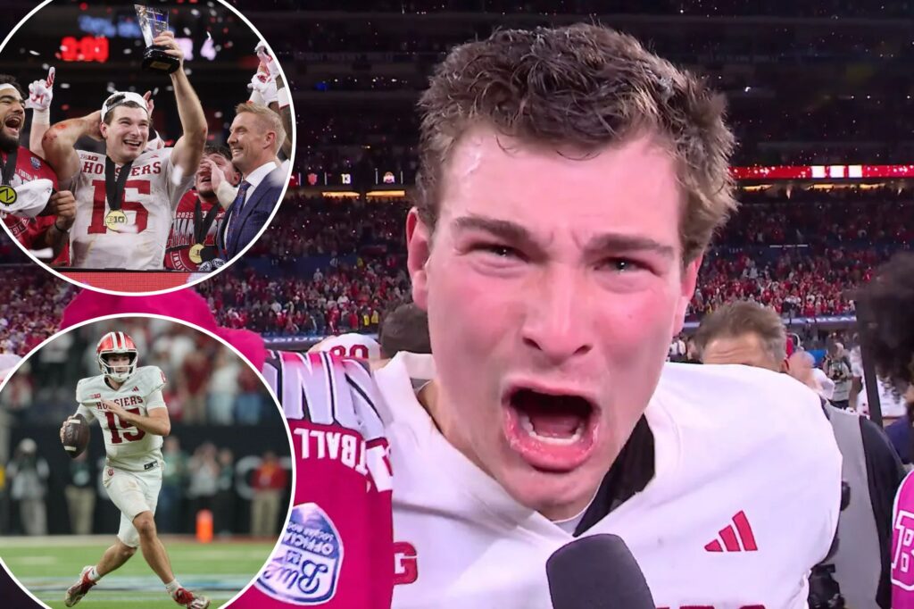 Fernando Mendoza basks in Indiana’s spotlight after making final Heisman case: ‘Flippin’ champs’