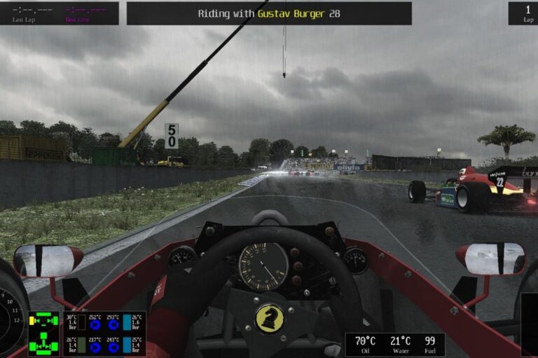 "Grand Pro Circuit" is a new retro open-wheel sim aiming for 1980s realism