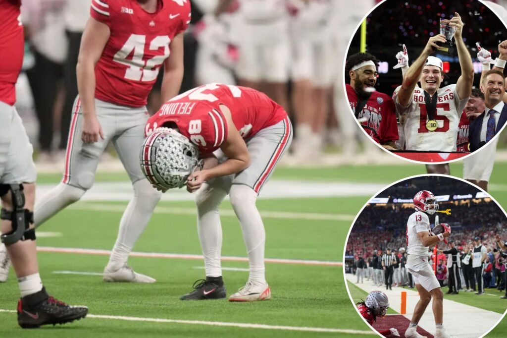 Indiana stuns Ohio State for Big Ten title after shocking missed field goal to lock up CFP’s top seed