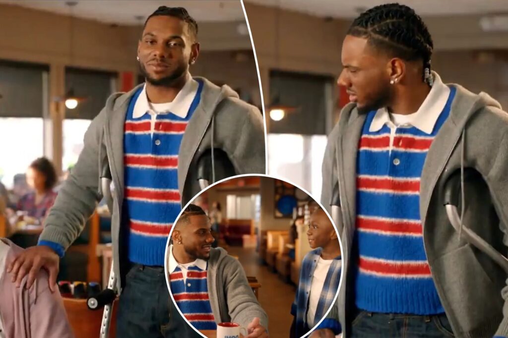 Injured Giants star Malik Nabers pokes fun at fantasy football, himself in hilarious new IHOP commercial