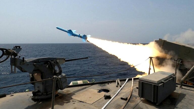 Iran fires ballistic and cruise missiles at simulated targets near Persian Gulf