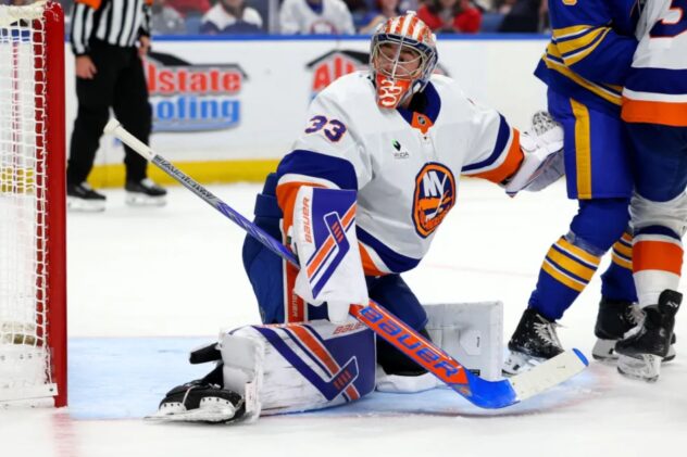 Islanders goalie rips questionable goal in loss: ‘only guy who saw it was the ref’
