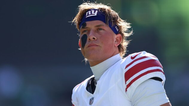 Jaxson Dart's father comes to son's defense after analyst questions Giants rookie's future with team