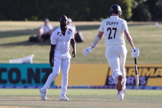 Kemar Roach unavailable for second day's play in Mount Maunganui
