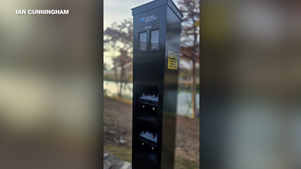 KSAT gets first look at new flood warning system along Guadalupe River