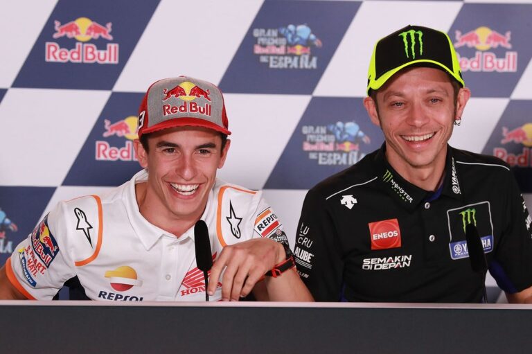 Marc Marquez buries 10-year clash with Valentino Rossi: “I’ve learned to respect my rivals”