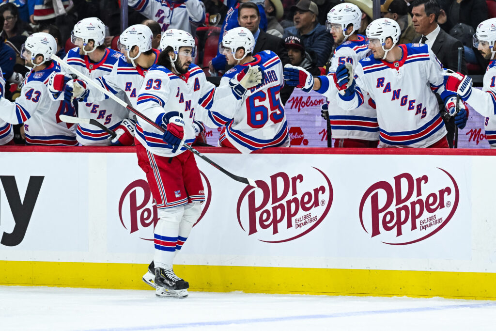 Mika Zibanejad keeps climbing Rangers’ record books after latest goal in bounce-back season
