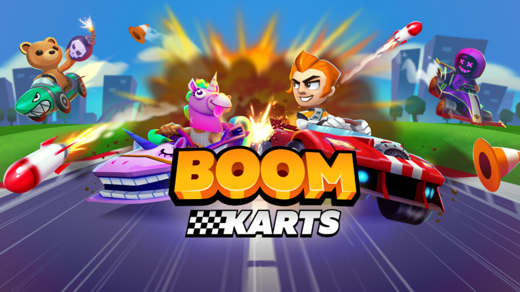 Multiplayer Racer Boom Karts Supports VR & Mobile Crossplay