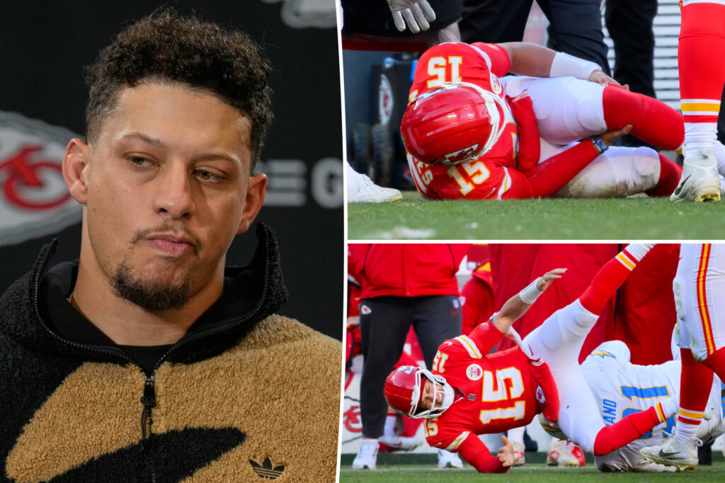 Patrick Mahomes vows to return ‘stronger than ever’ after suffering brutal knee injury in playoff-eliminating game
