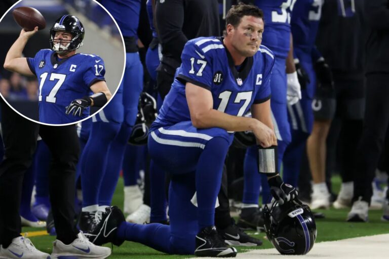 Philip Rivers turning back clock not enough to keep Colts from brink of playoff elimination