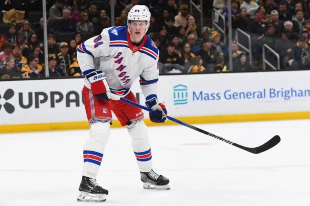 Rangers’ Adam Edstrom injured again and placed on long-term IR