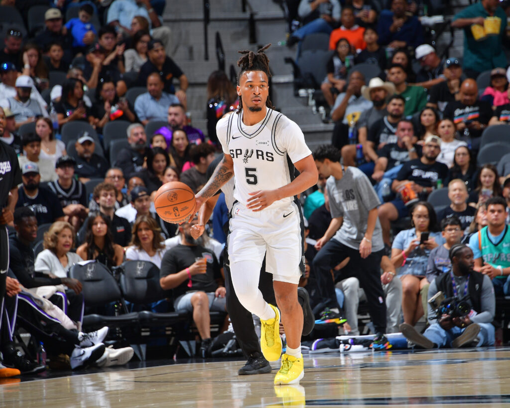 Report: Stephon Castle expected to play vs. Pelicans, Victor Wembanyama close to return