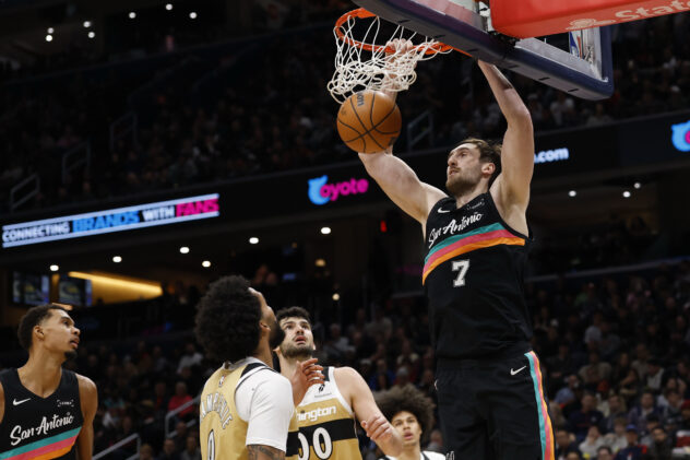 San Antonio at Washington, Final Score: Spurs complete season sweep of Wizards, 124-113