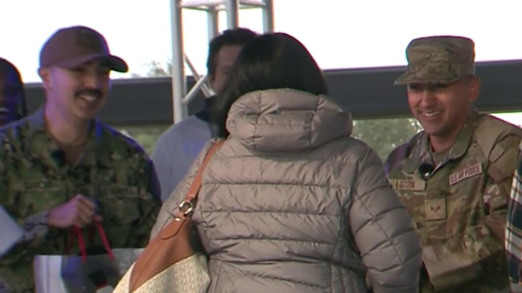 San Antonio mom gets holiday homecoming surprise from active-duty military sons